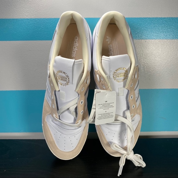 Adidas rivalry low off white leather shoes - Picture 7 of 8